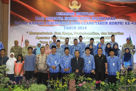 HUT KORPRI Ke-43 Sarat Kebersamaan 