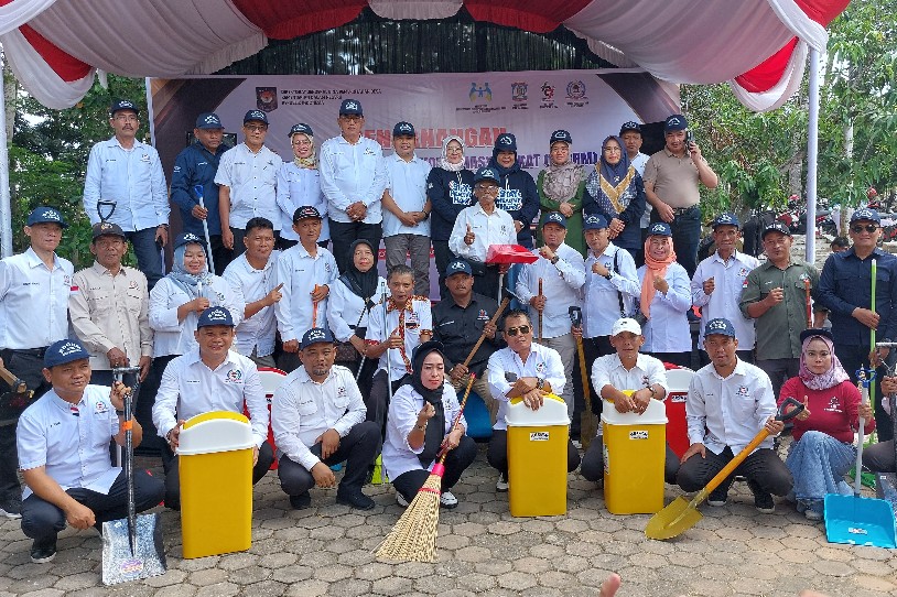 Asisten Tata Pemerintahan Canangkan BBGRM serta Launching KRPPA dan KLA