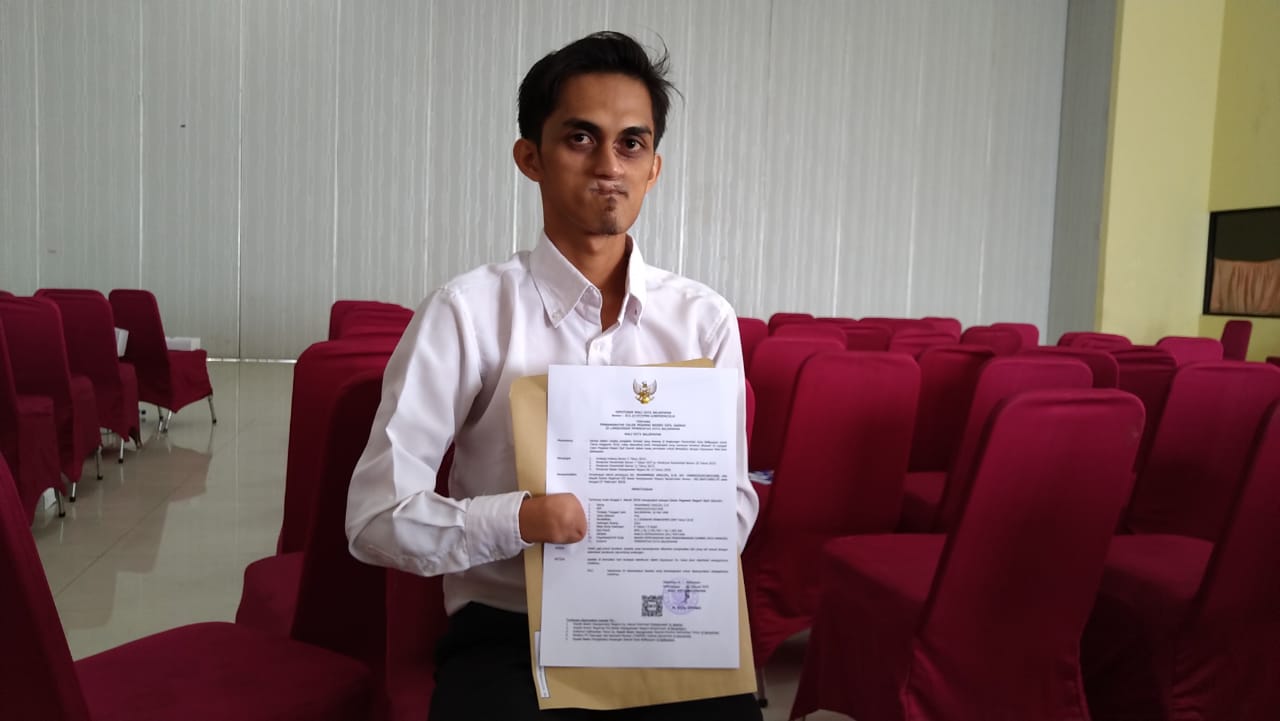 M. Sholeh Penyandang Disabilitas, Ingin Mengabdi Jadi ASN