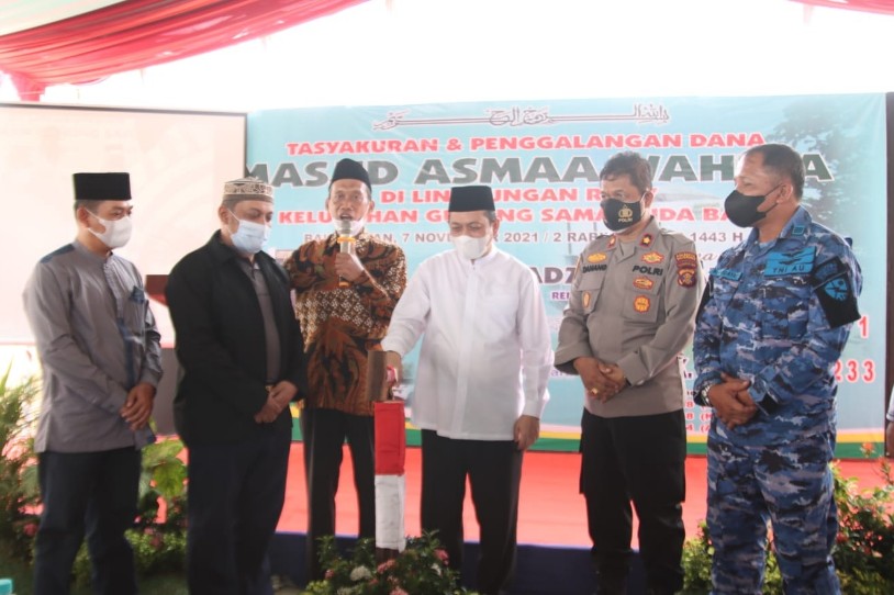 Wakil Gubernur Hadiri Penggalangan Dana Pembangunan Masjid Asmaa Wahidah