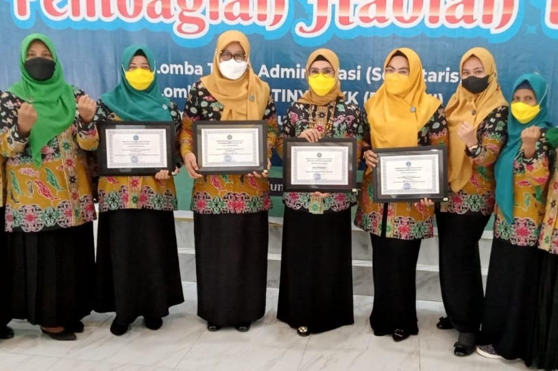 PKK Damai Bahagia Raih Juara 1 Lomba Hatinya PKK Provinsi