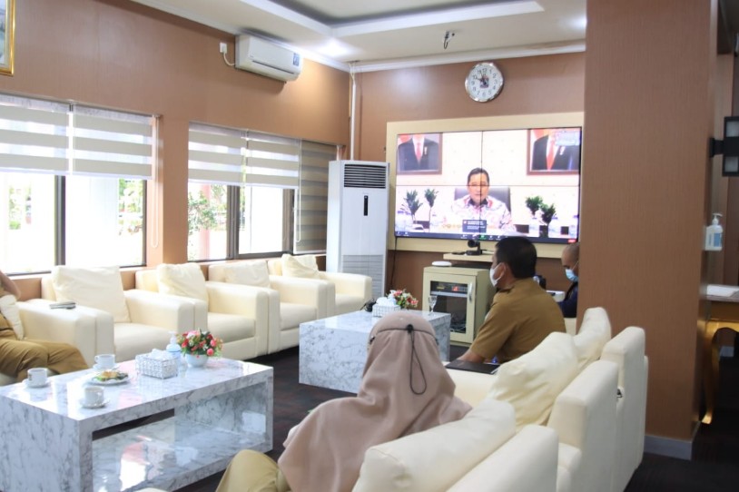 Pemkot Balikpapan Ikuti Rapat Koordinasi Bidang Politik dan Pemerintahan Umum