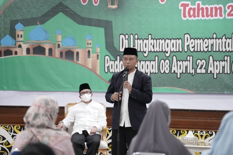 ASN Ikuti Pengajian Gabungan Amaliah, Bangkitkan Etos Kerja Pegawai