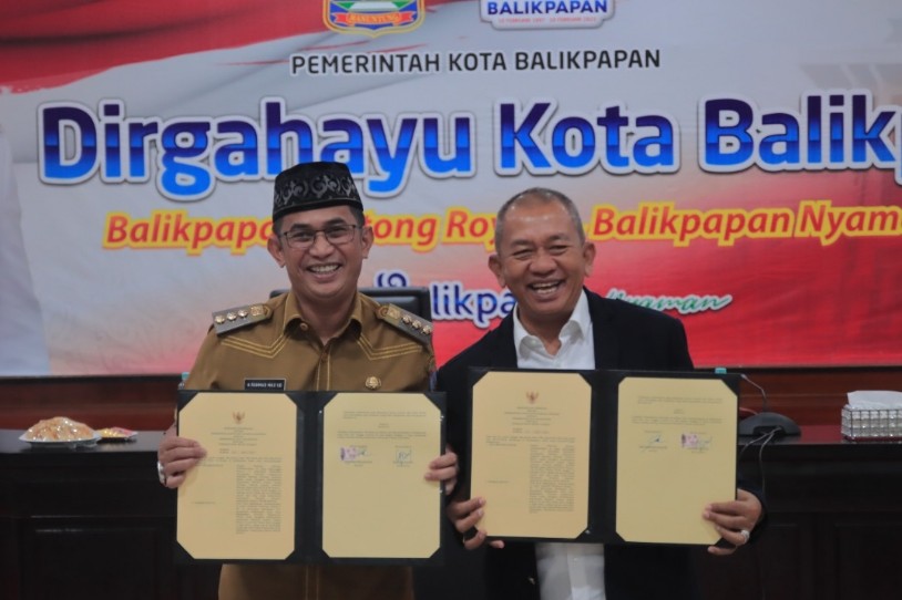 Pemkot Balikpapan dan Pemkab Polewali Mandar Tandatangani Kerjasama di Lima Bidang