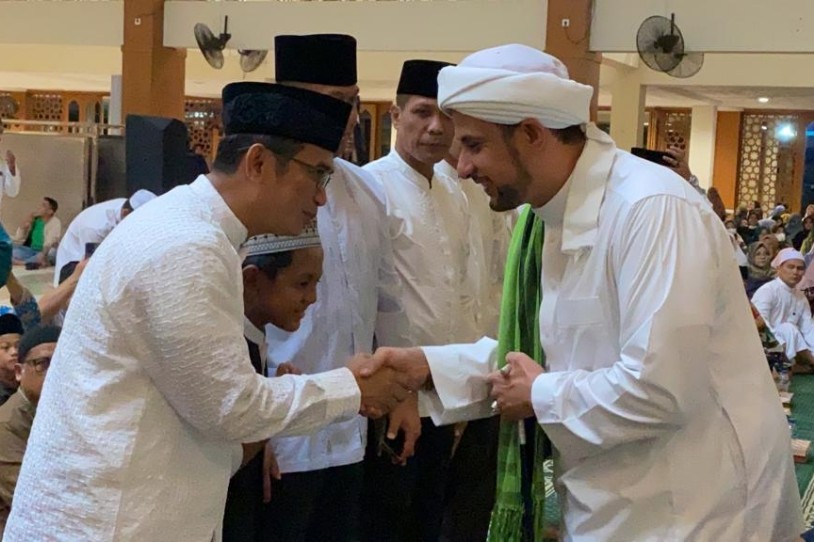 Wali Kota dan Jamaah BIC Peringati Isra Miraj Bersama Al Habib Jamal Thoha Ba’agil