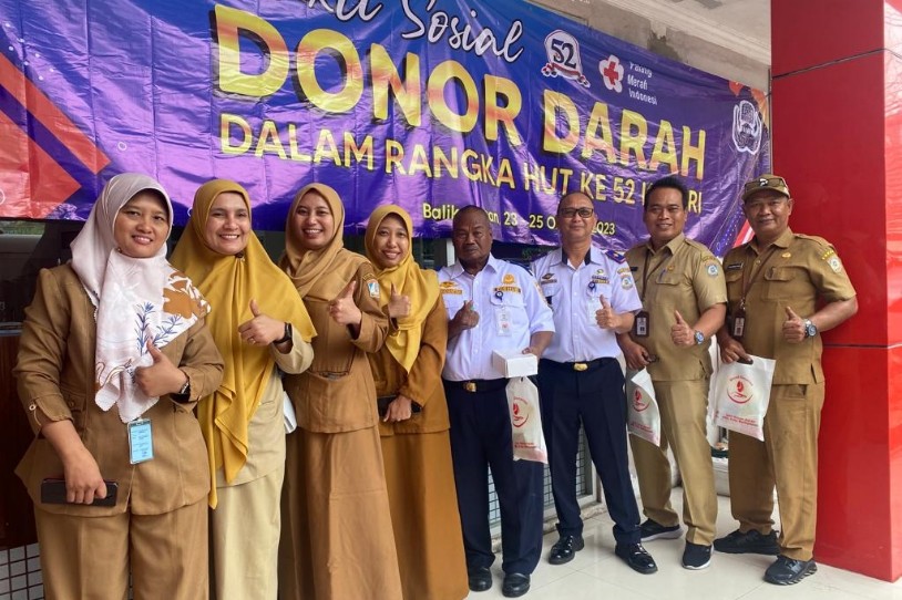 Rangkaian Kegiatan HUT Korpri ke-52 Dimulai dengan Donor Darah ASN