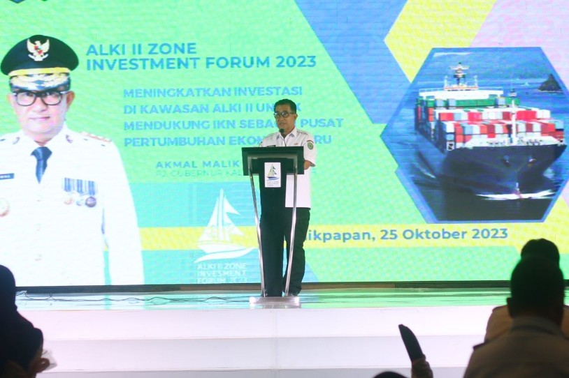 Pj Gubernur Kaltim Dukung ALKI II Zone Investment Forum, Kembangkan Perekonomian Seiring Pembangunan IKN