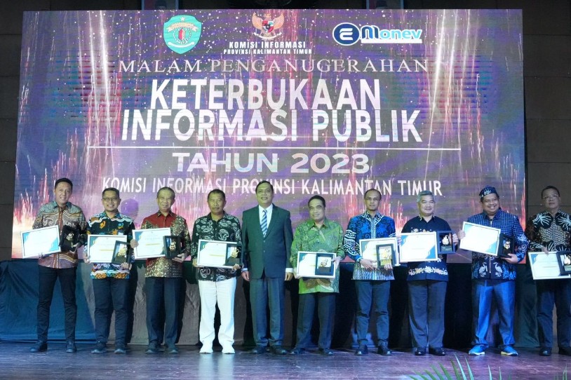 Balikpapan Raih Predikat Informatif pada Anugerah Keterbukaan Informasi 2023