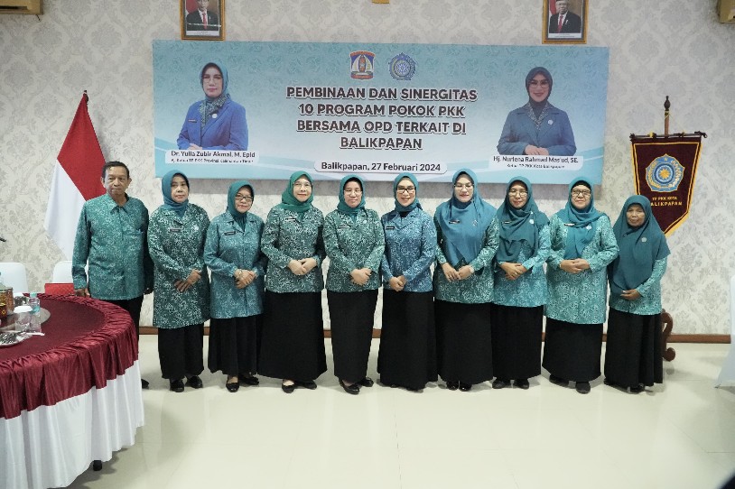 Pj Ketua TP PKK Provinsi Kaltim Apresiasi Kinerja Ketua TP PKK Kota Balikpapan