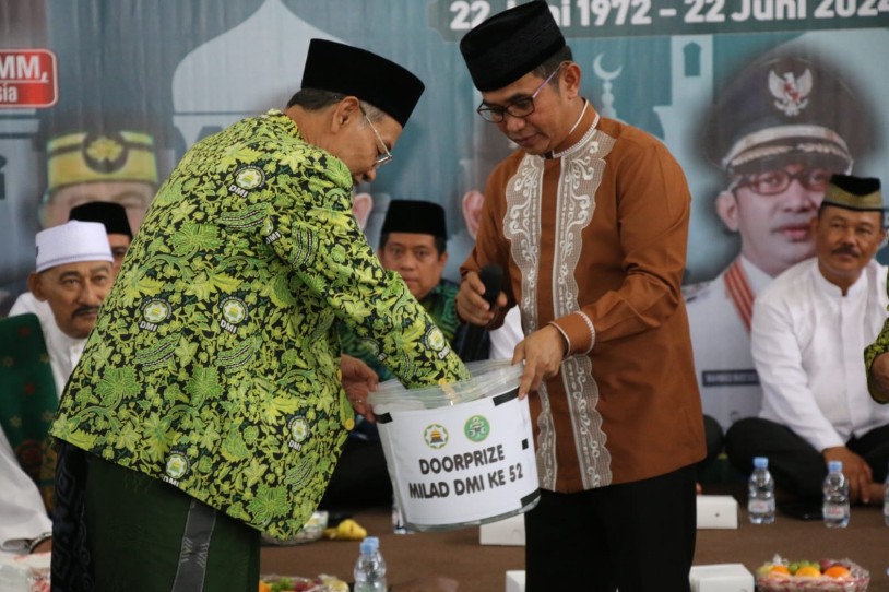 Milad DMI, Wali Kota Tekankan Peran Masjid untuk Persatukan Umat dan Bangun Peradaban Akhlak