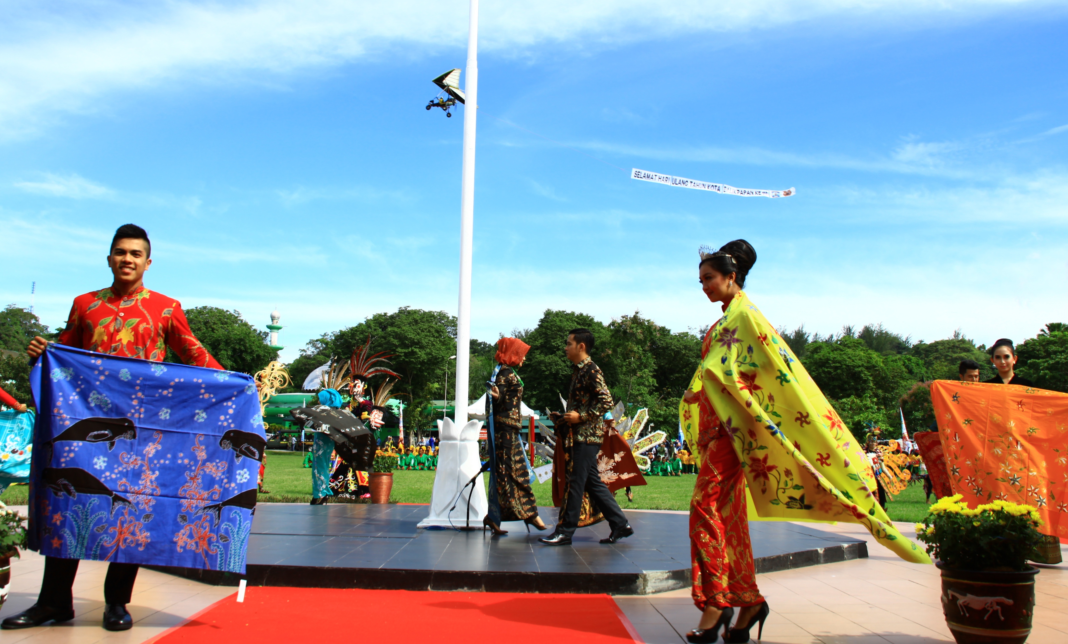 Upacara HUT Kota, Pemkot Launching Batik Balikpapan