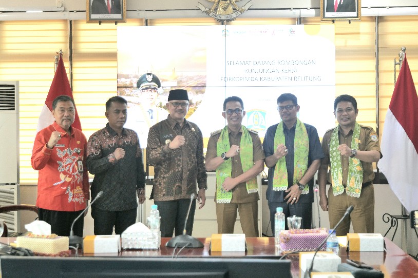 Kunjungan Forkopimda Belitung, Bahas Kemungkinan Kerjasama dengan Balikpapan dan Mengenal IKN