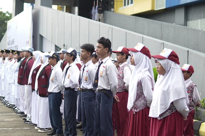Peringatan Hari Lahir Pancasila, Pemkot Bagi -bagi Bendera Merah Putih