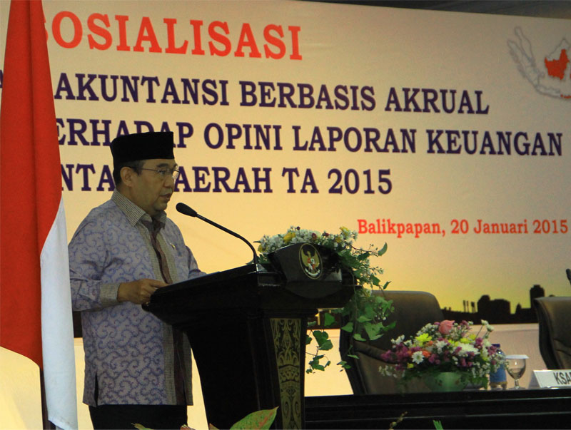 Kepala BPK RI : Kalimantan Harus Menjadi Pelopor Terbaik Pengelolaan Keuangan Daerah