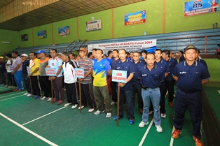 TURNAMEN BULUTANGKIS PRAJA CUP XI DIMULAI